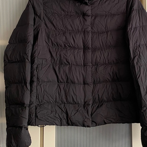 Uniglo Ultra Light Down Mock Neck Black Jacket Size S|P - Picture 7 of 13